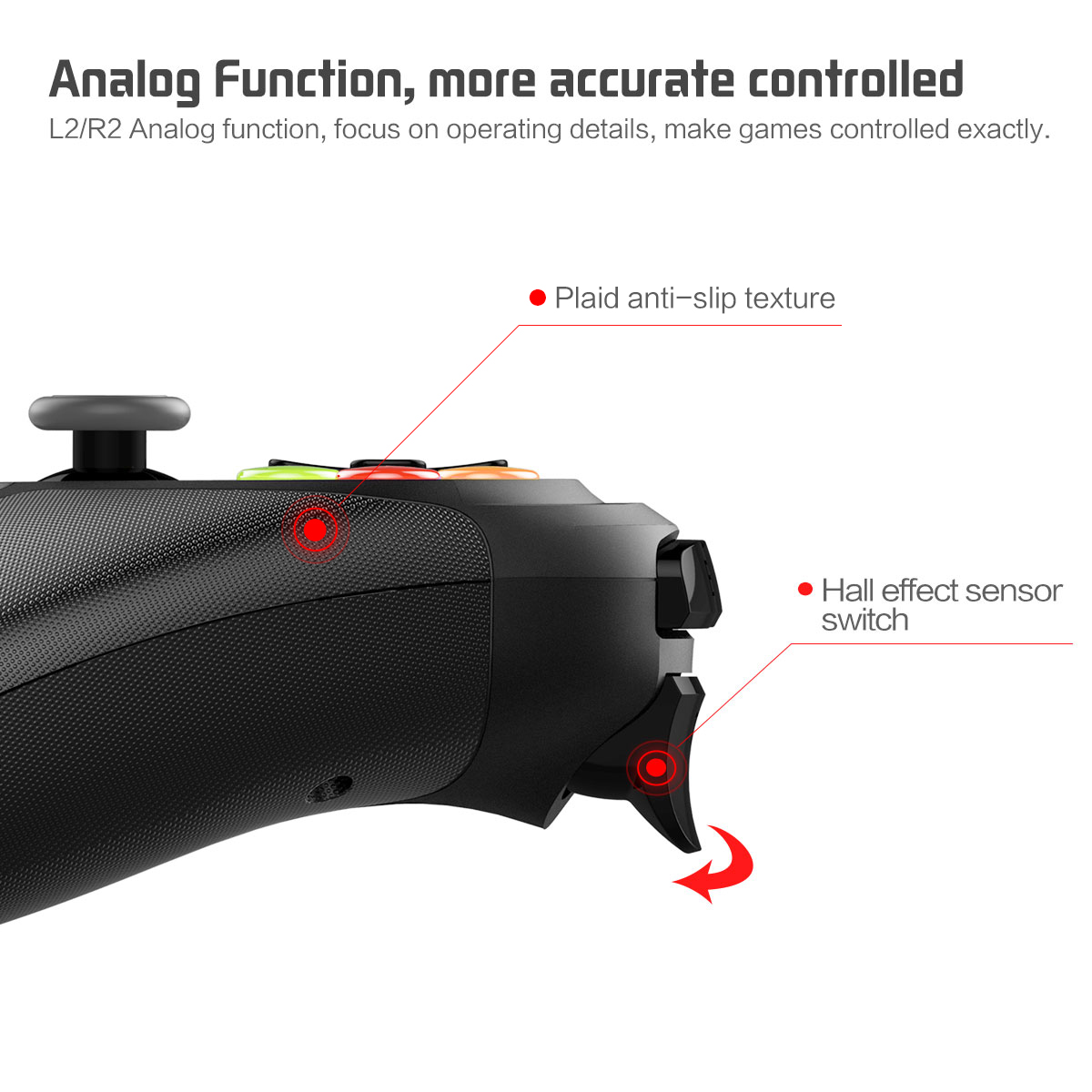 wireless Bluetooth gamepad