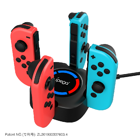 派鯊魚PG- 9177N-Switch 4座充電器