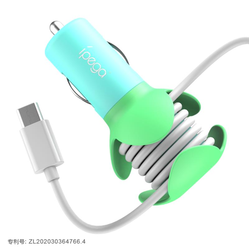 Ipega PD winding car charger