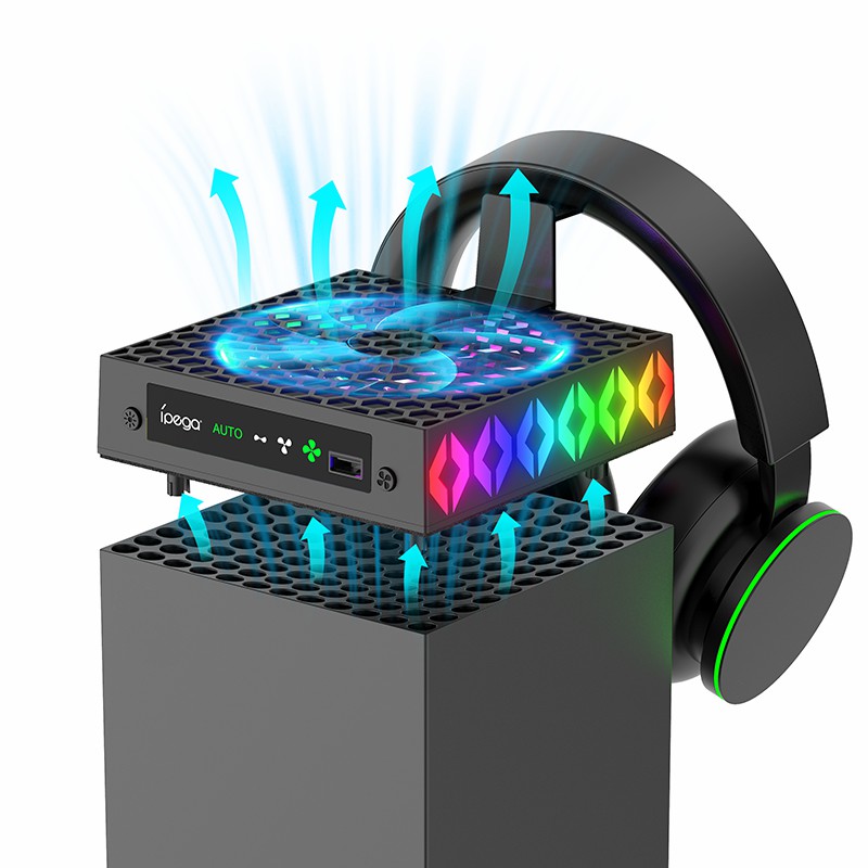 PG-XBX026S Intelligent Temperature Control Fan